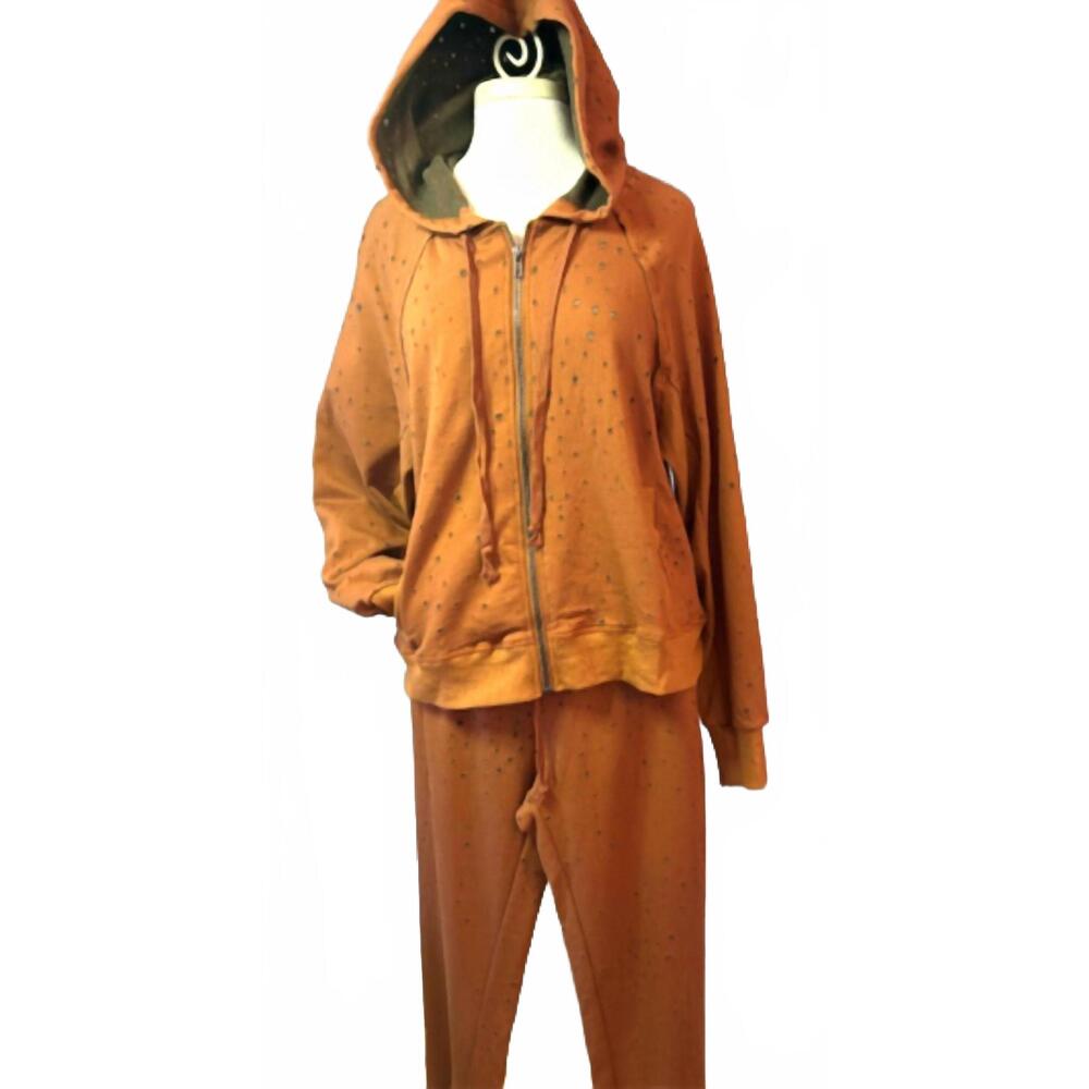 NEW MYSTREE women's pants in rust
